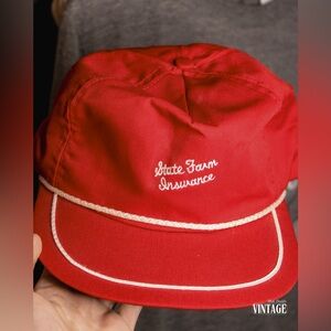 Vintage “State Farm Insurance” Rope Hat